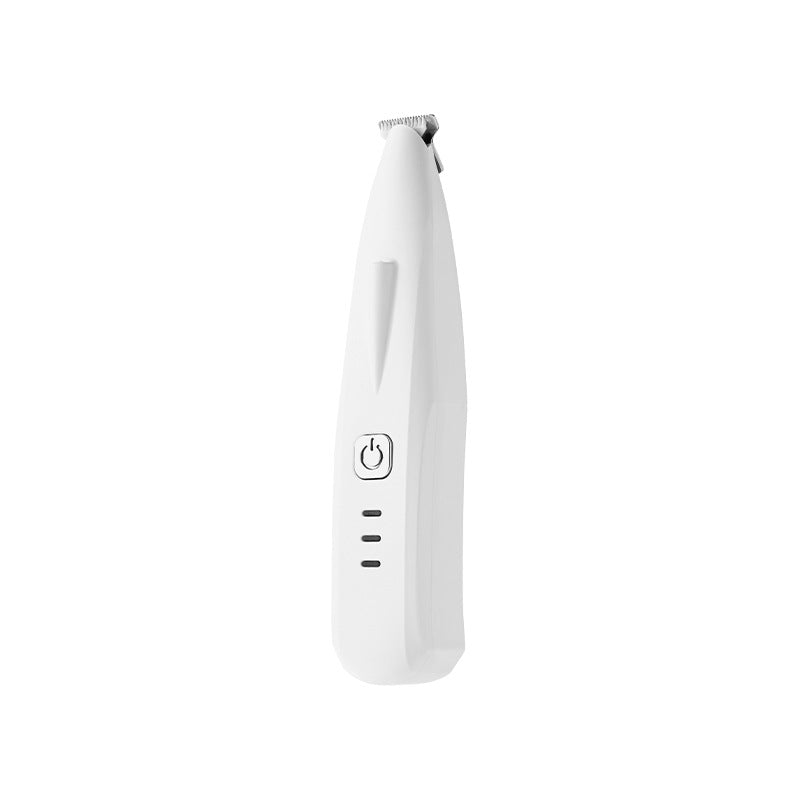 Rechargeable Pet Grooming Trimmer with LED Light