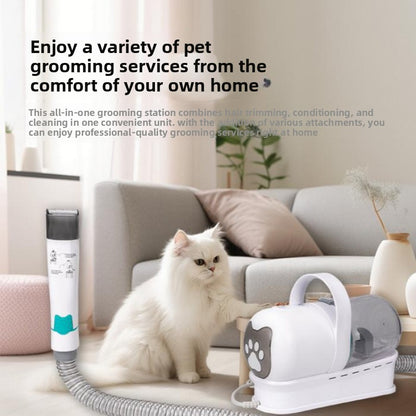 7-in-1 Multifunctional Pet Grooming Trimmer with Vacuum