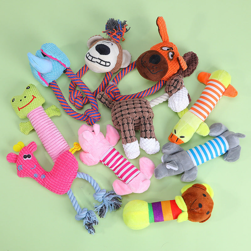 Plush Sound Pet Chew Toys