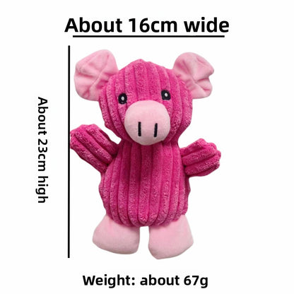 Chew Resistant Squeaky Plush Pet Toy