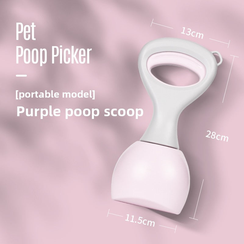 Foldable Dog Poop Scooper with Waste Bags