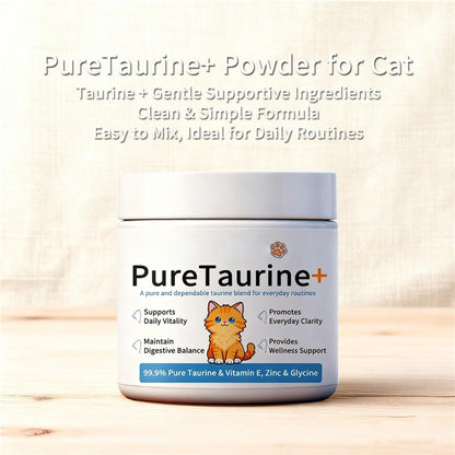 Taurine for Cats Taurine Powder Supplement Cat Body Care Agent