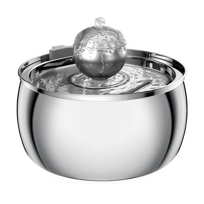 Stainless steel water feeder for pet
