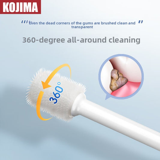 Pet Teeth Cleaning Kit with Toothbrush and Toothpaste