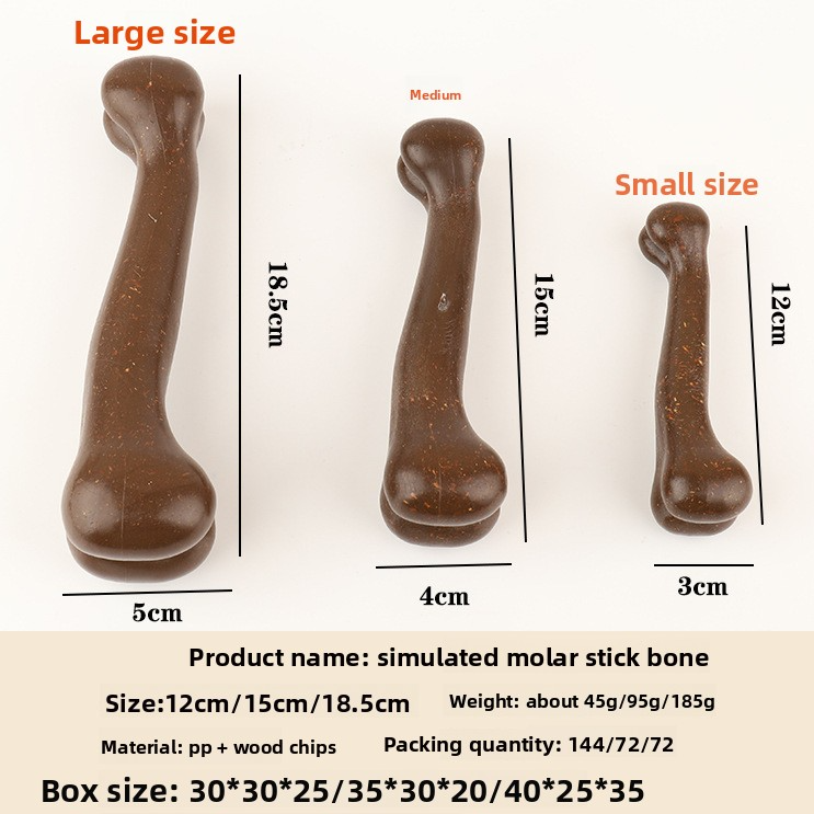 Pet Dog Chew Toy Bone Stick
