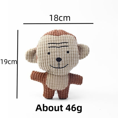 Chew Resistant Squeaky Plush Pet Toy