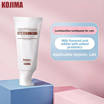 Pet Teeth Cleaning Kit with Toothbrush and Toothpaste
