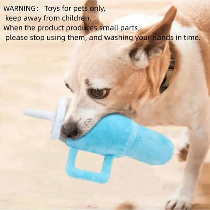Squeaky Plush Dog Chew Toy