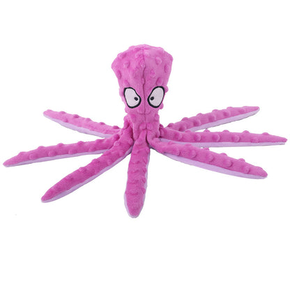 Octopus Plush Squeaker Toy for Pets