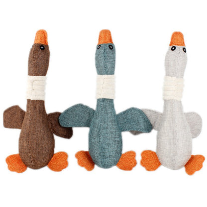 Chew Resistant Squeaky Plush Pet Toy