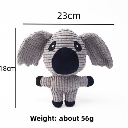 Chew Resistant Squeaky Plush Pet Toy