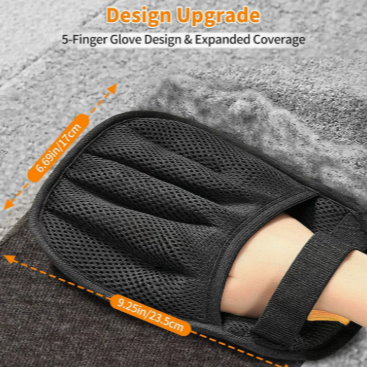 Five-Finger Electrostatic Pet Hair Removal Glove