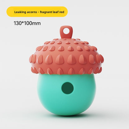 Silicone Pet Food Dispensing Chew Toy