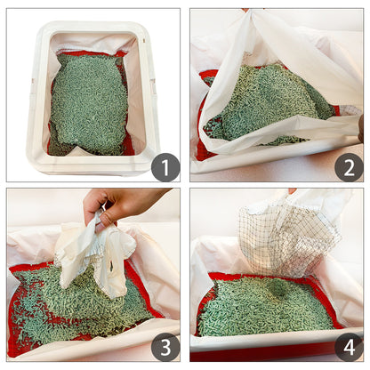 Disposable Cat Litter Mesh Filter Bags