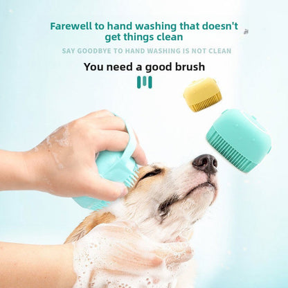 Pet Massage Bath Brush