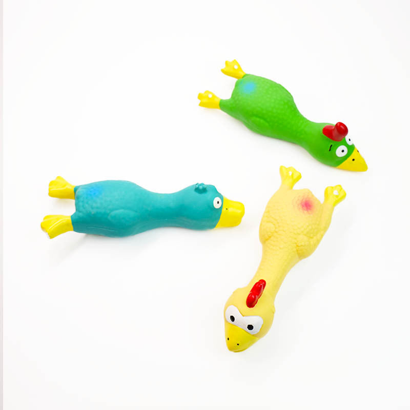 Latex Dog Chew Toy with Squeaker