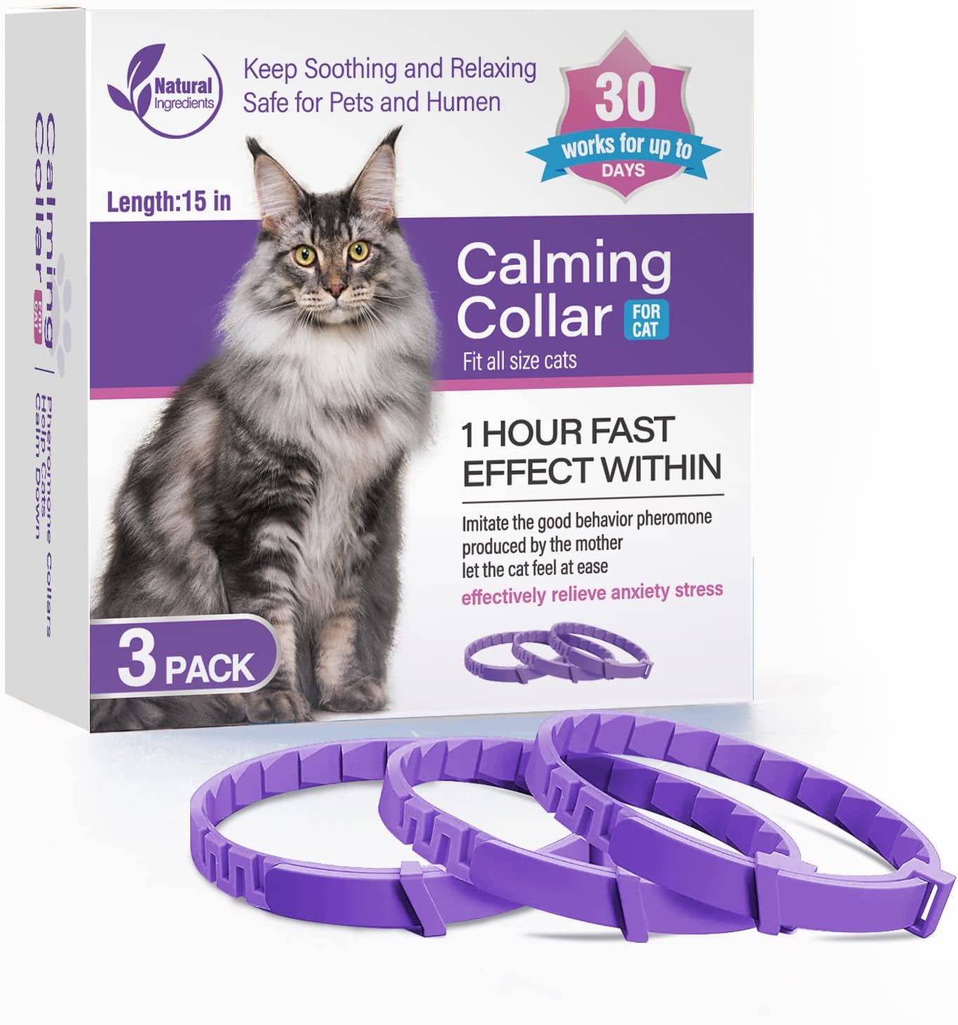 Pet Calming and Soothing Collar