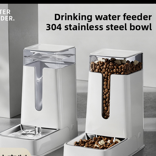 Automatic Pet Feeder and Water Dispenser
