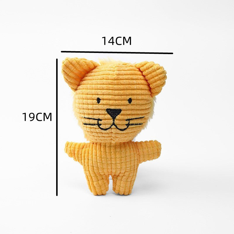 Chew Resistant Squeaky Plush Pet Toy