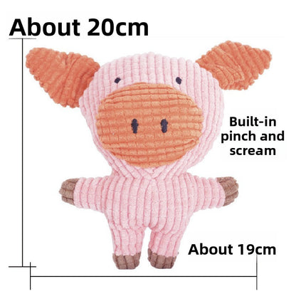 Chew Resistant Squeaky Plush Pet Toy