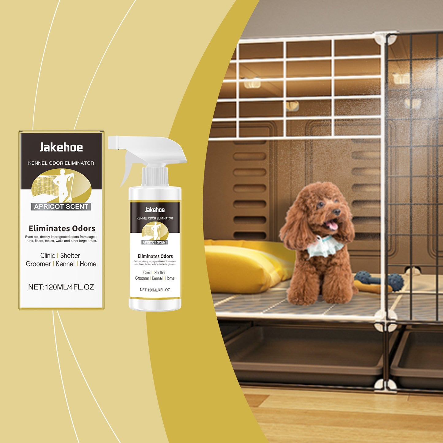 Pet Kennel Deodorant and Air Freshener