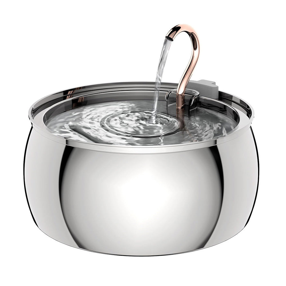 Stainless steel water feeder for pet