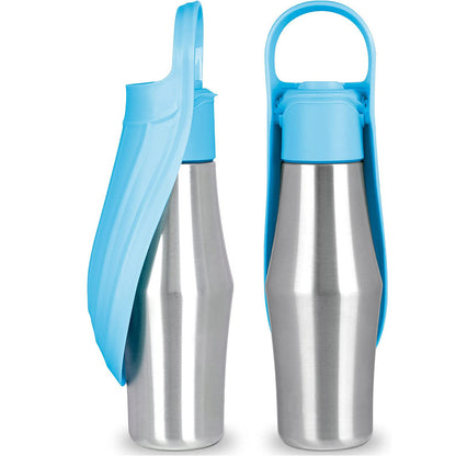 Portable Pet Water Bottle for Outdoor Use