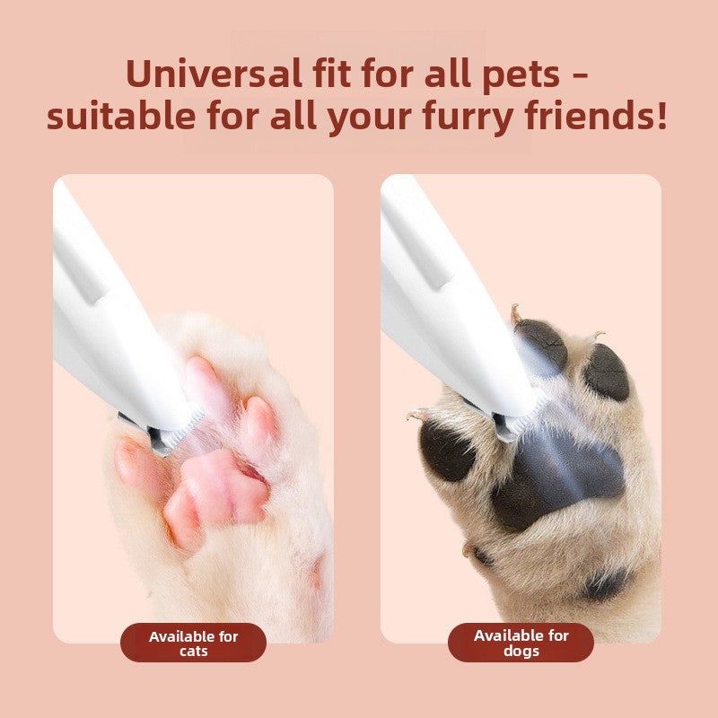 Rechargeable Pet Grooming Trimmer with LED Light