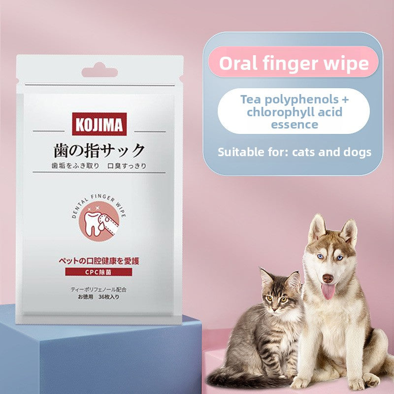 Pet Teeth Cleaning Kit with Toothbrush and Toothpaste