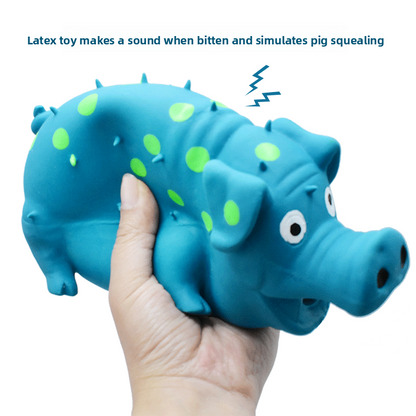 Latex Squeaking Dog Chew Toy with Sound