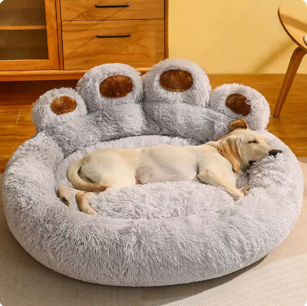 Soft Bear Paw Pet Bed Nest
