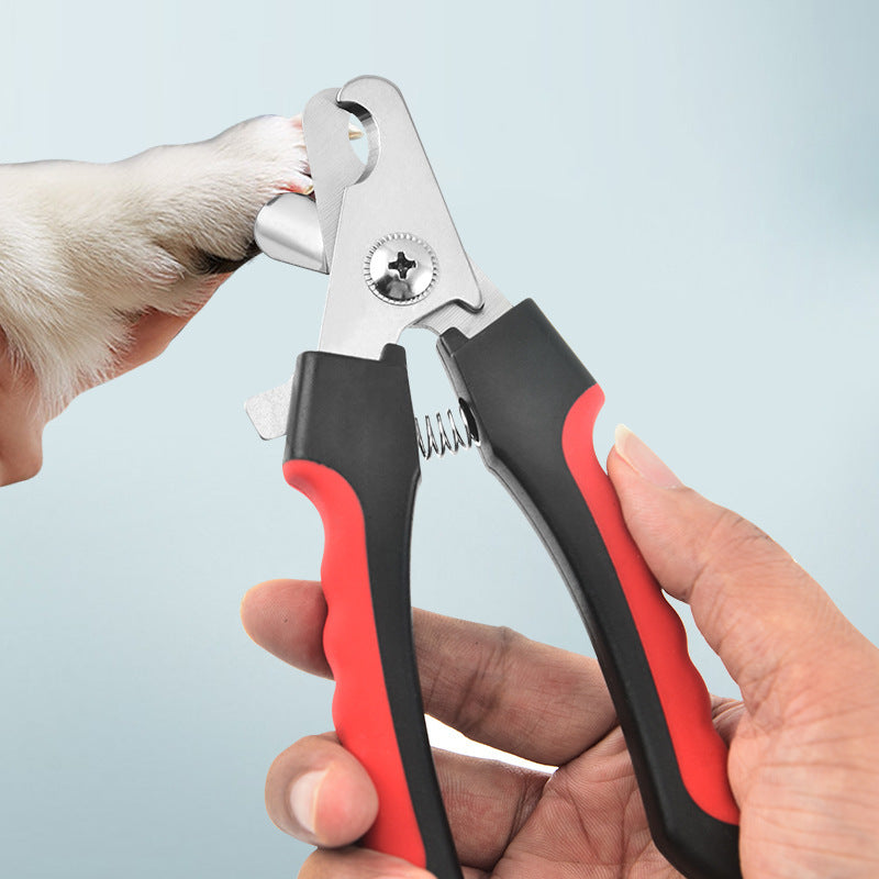 Pet Nail Clipper Set with Safety Guard