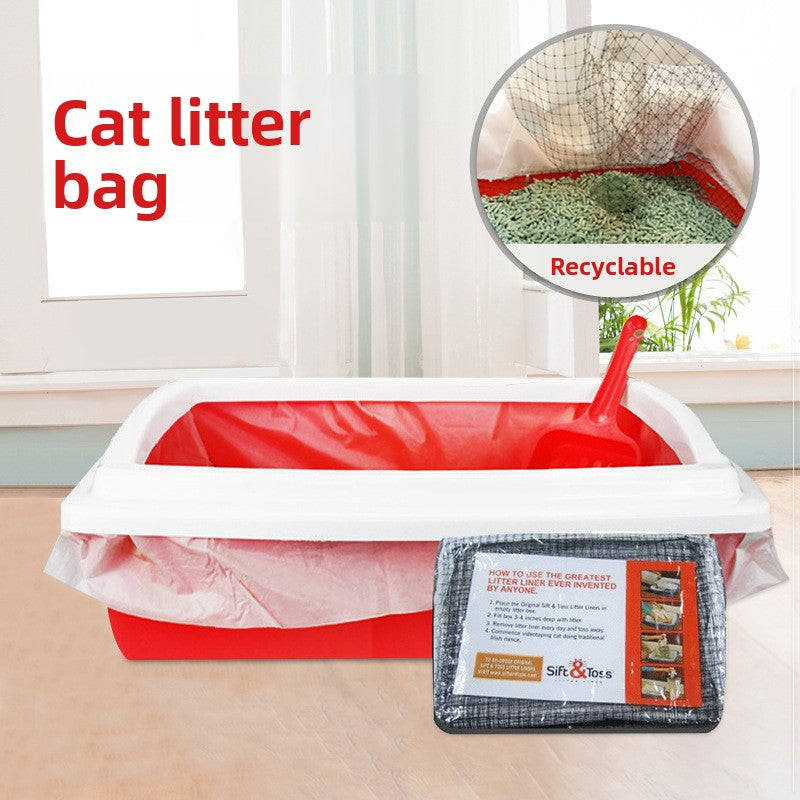 Disposable Cat Litter Mesh Filter Bags