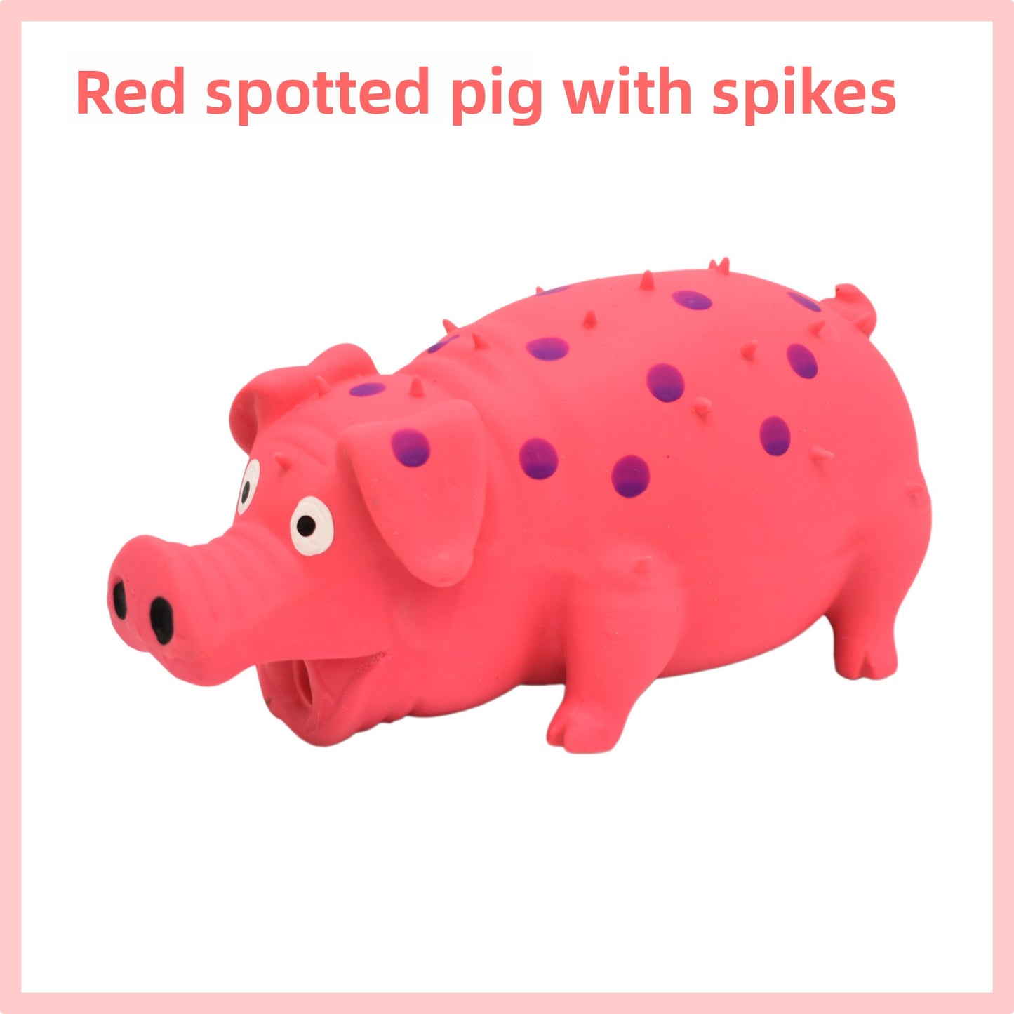 Latex Squeaking Dog Chew Toy with Sound