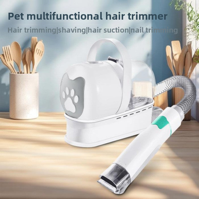 7-in-1 Multifunctional Pet Grooming Trimmer with Vacuum