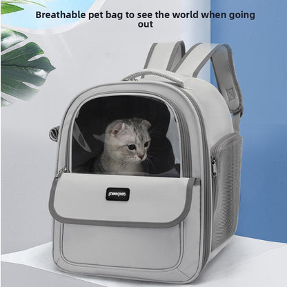 Portable Pet Backpack with Large Capacity