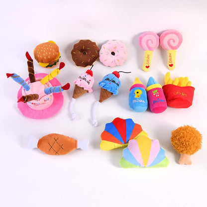 Chew Resistant Squeaky Plush Pet Toy