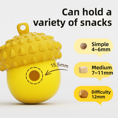Silicone Pet Food Dispensing Chew Toy