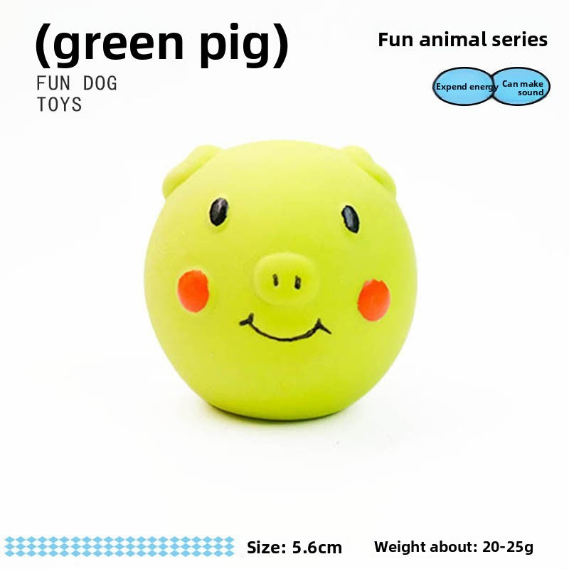 Latex Dog Chew Toy with Squeaker