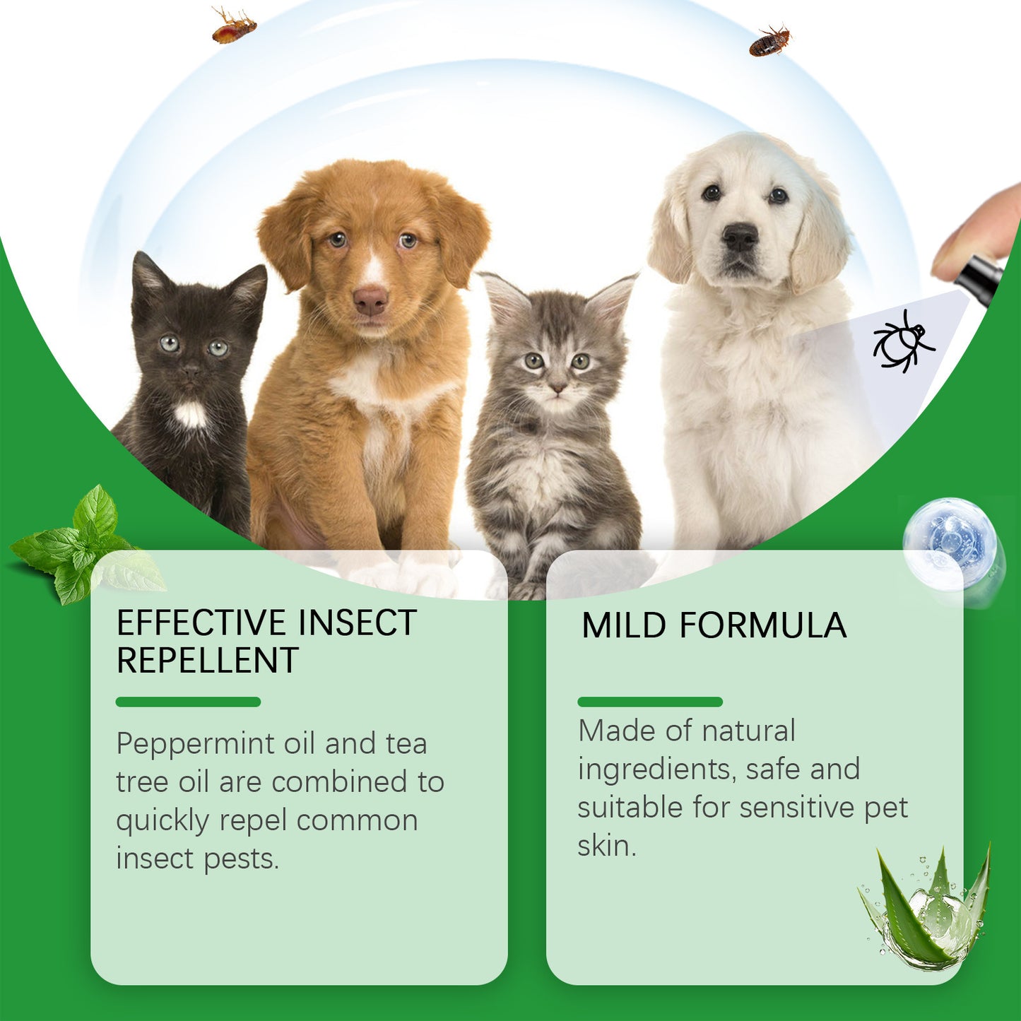Pet Repellent Spray for Dogs and Cats