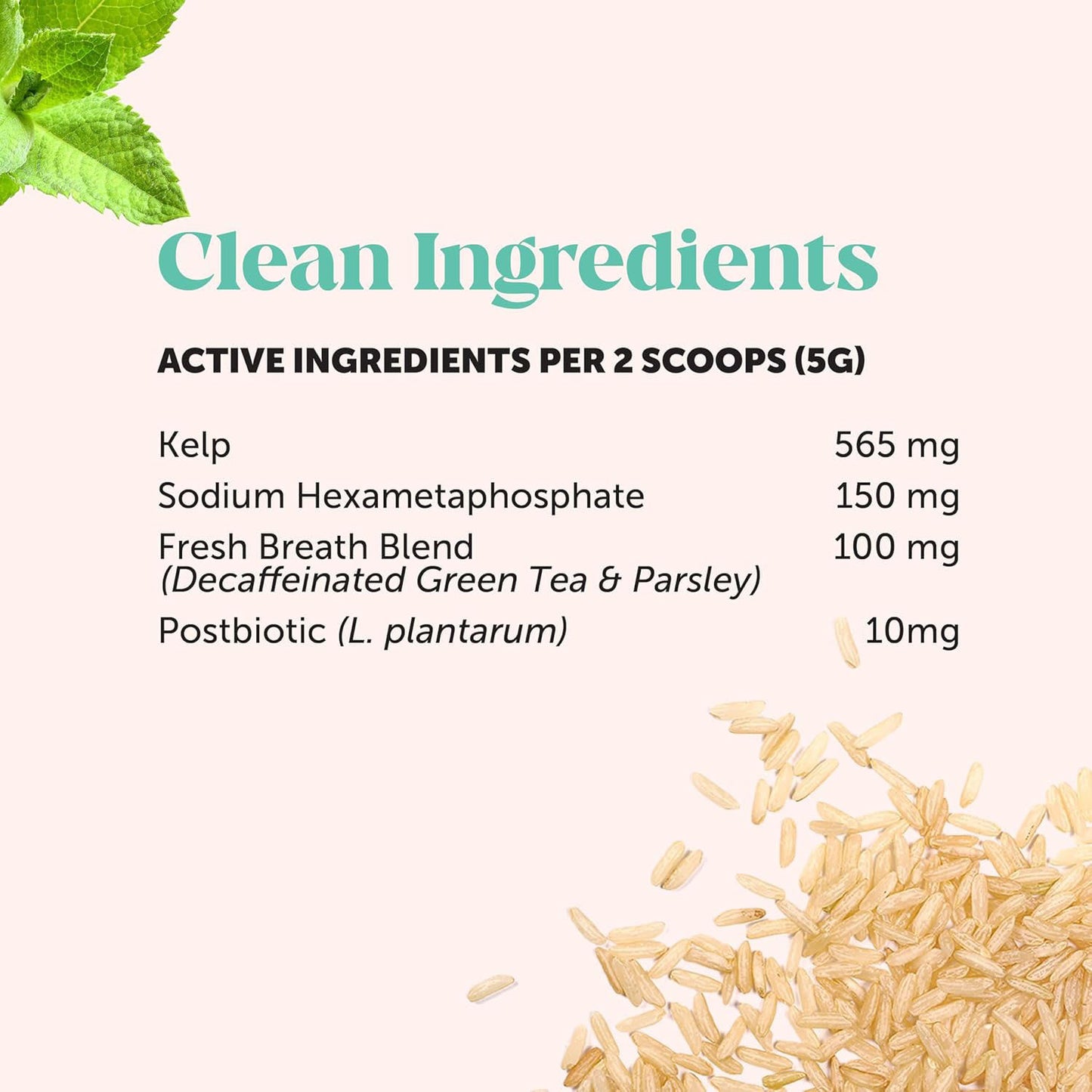 Dog Teeth Cleaning Oral Freshness Powder with Natural Herbs