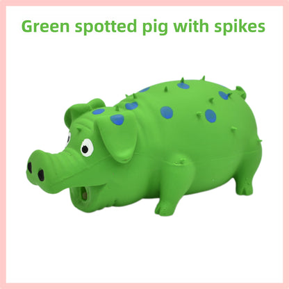 Latex Squeaking Dog Chew Toy with Sound