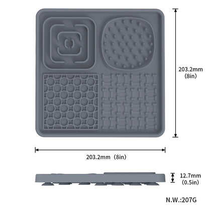 Silicone Pet Licking Pad Slow Feeder Mat