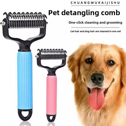 Dual-Sided Pet Comb