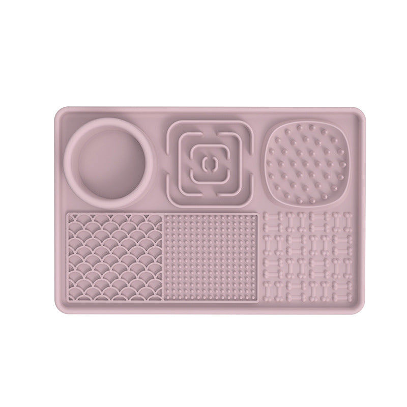 Silicone Pet Licking Pad Slow Feeder Mat