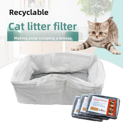 Disposable Cat Litter Mesh Filter Bags