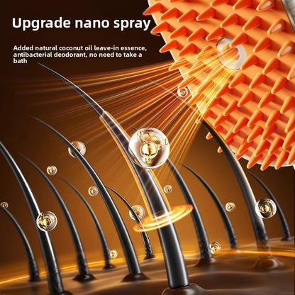 Pet Spray Massage Grooming Comb