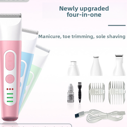 4-in-1 Pet Grooming Clipper