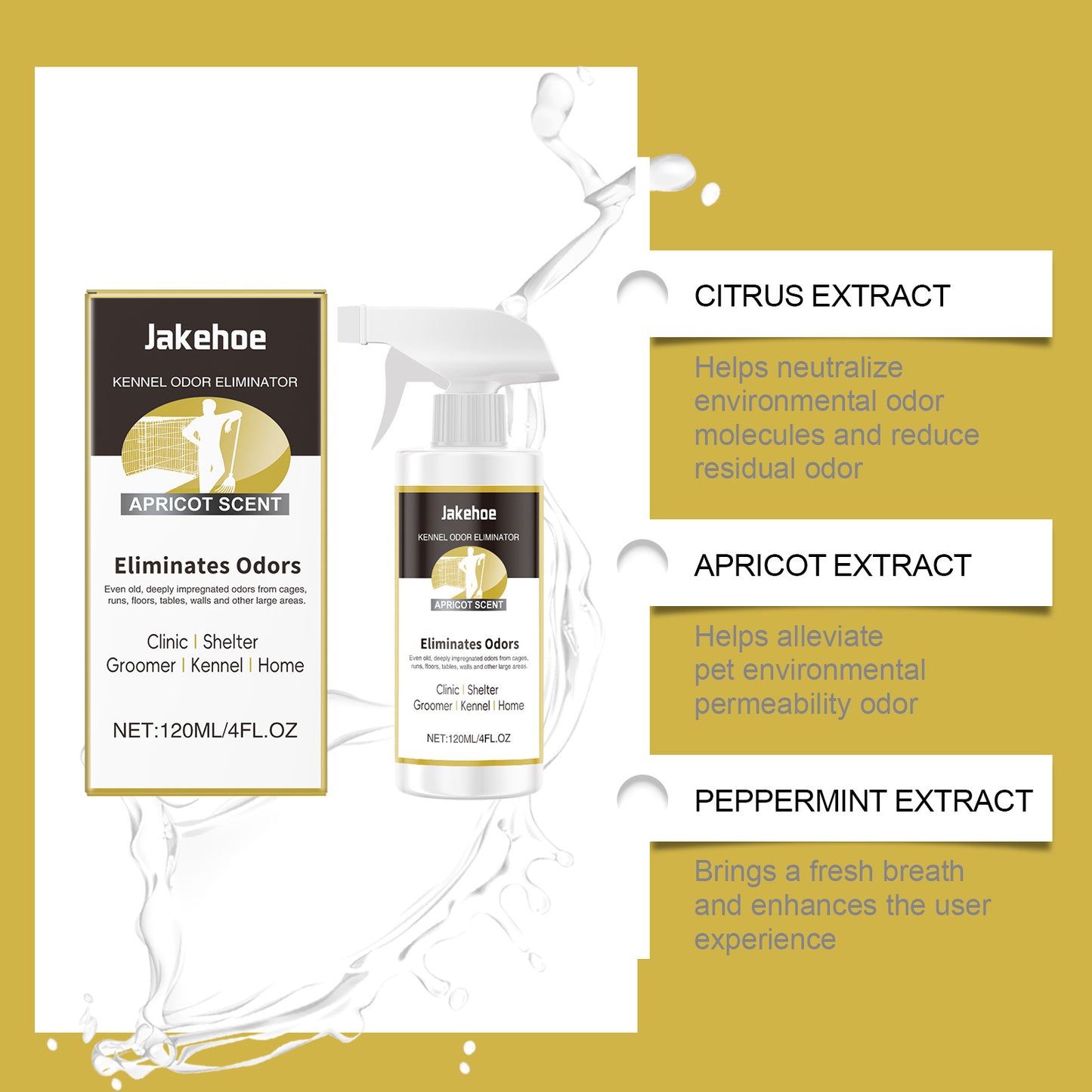 Pet Kennel Deodorant and Air Freshener