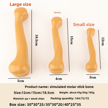 Pet Dog Chew Toy Bone Stick